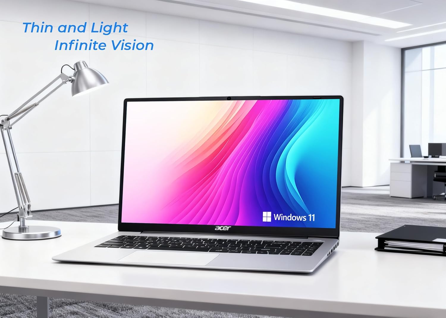 acer Aspire 3 2026 Touchscreen Laptop | AMD Ryzen 5 7520U CPU(beat Intel i7-1165G7) | 15.6" FHD Display | 16GB DDR5 RAM | 1TB SSD | Wi-Fi 6 | Windows 11 | Business, Study & Productivity