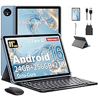 Tablet 11 Pollici con Gemini AI, Tablet Android 16 con Custodia