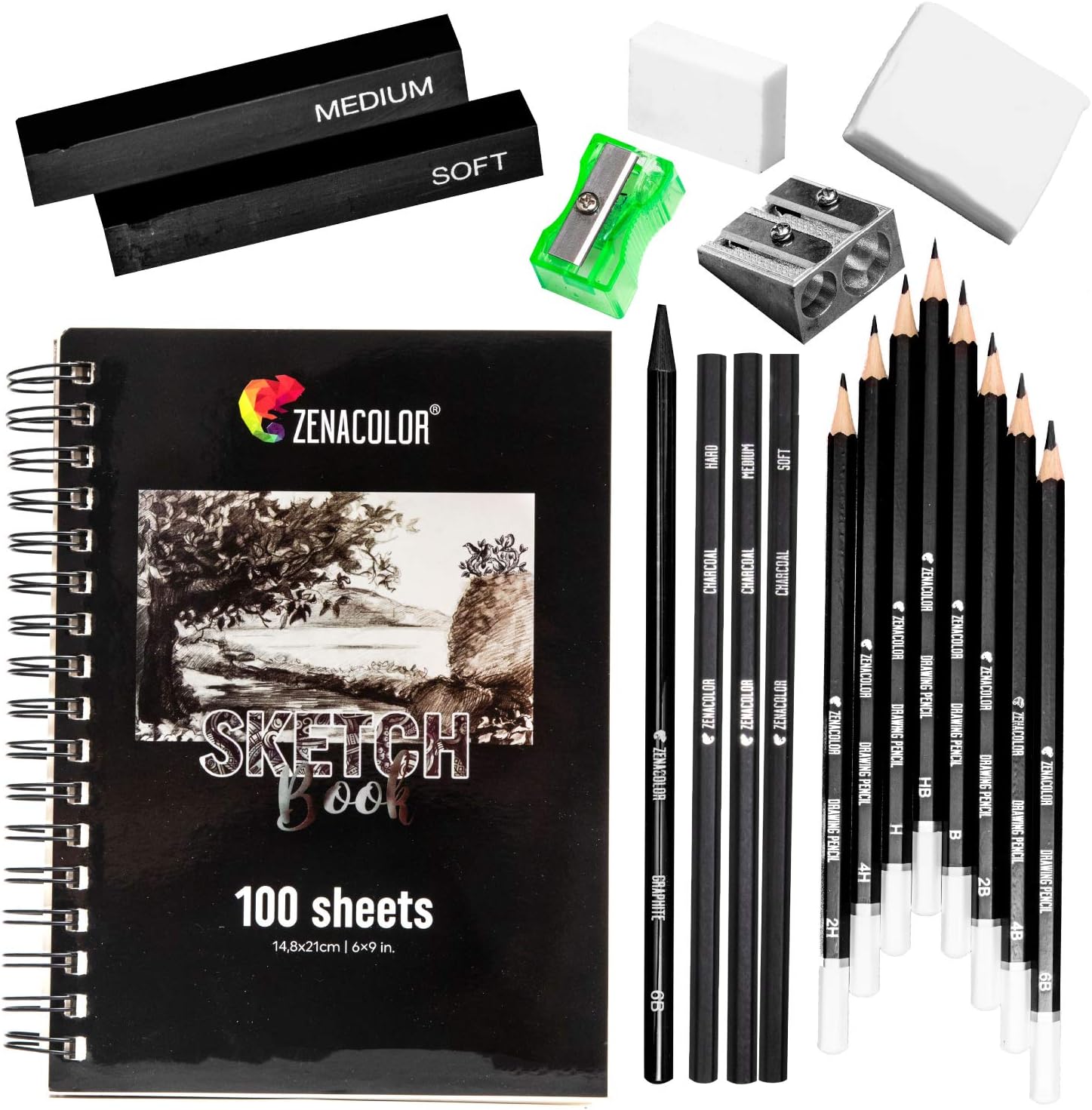 Complete Sketch Kit for Beginners or Professional