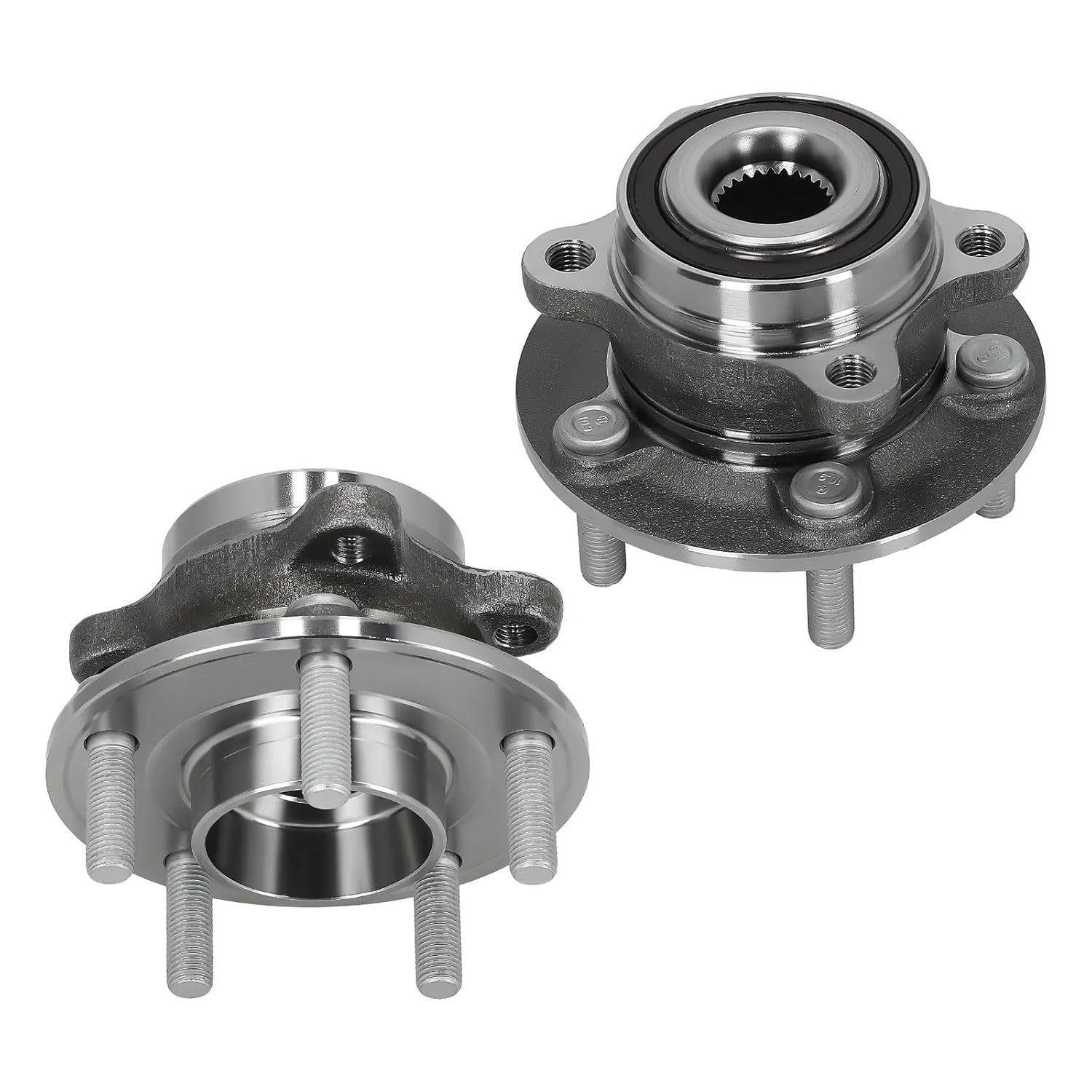 Front/Rear Wheel Bearing and Hub Assembly with ABS & 5-Lug 1Pcs