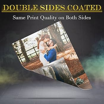 Amazon.com : A-SUB Premium Double Sided Photo Paper Luster