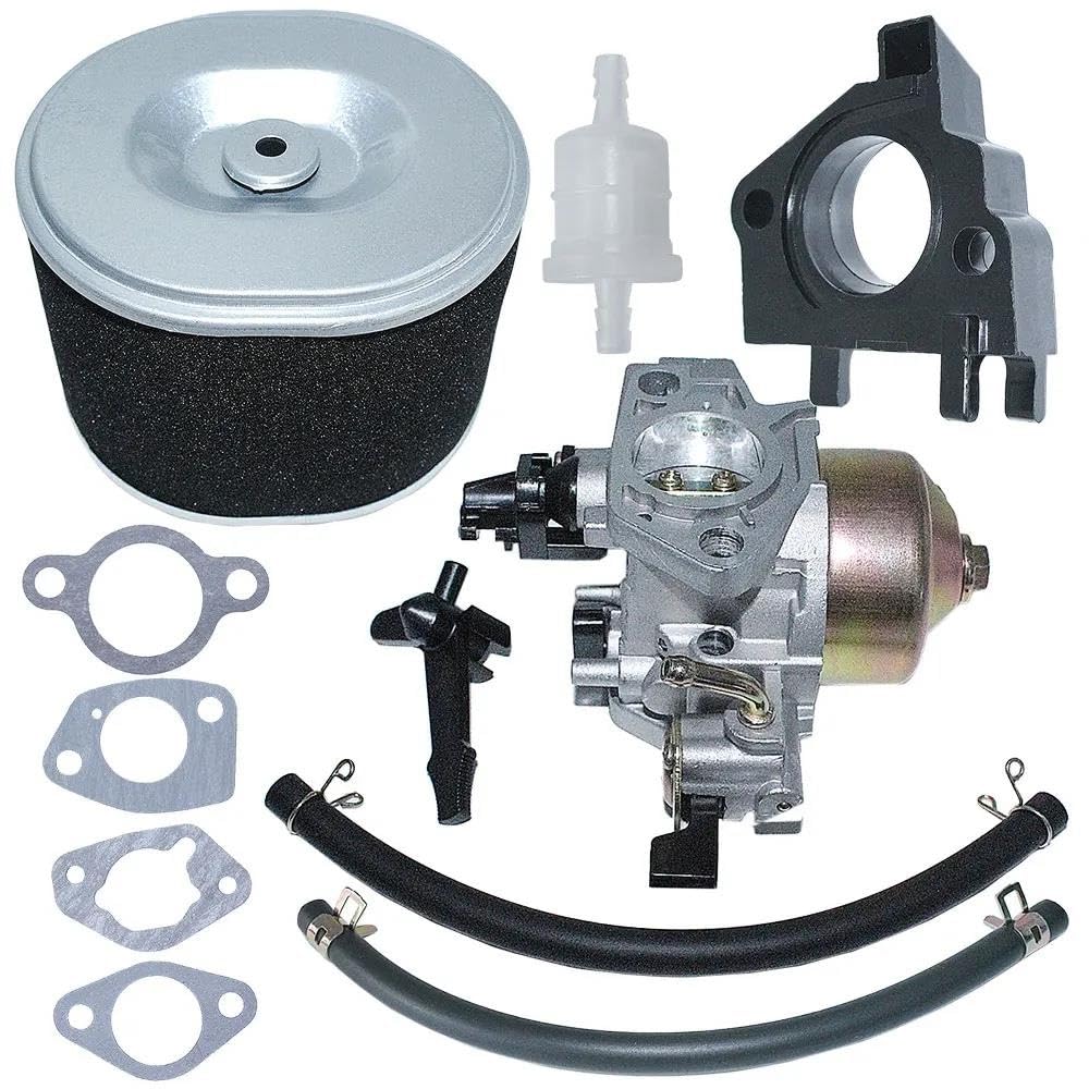 Junta Filtro Línea Combustible Filtro Aire Carburador para GX390 13HP GX 390 188F Pieza Motor Cortacésped 16100-ZF6-V01 Carburador