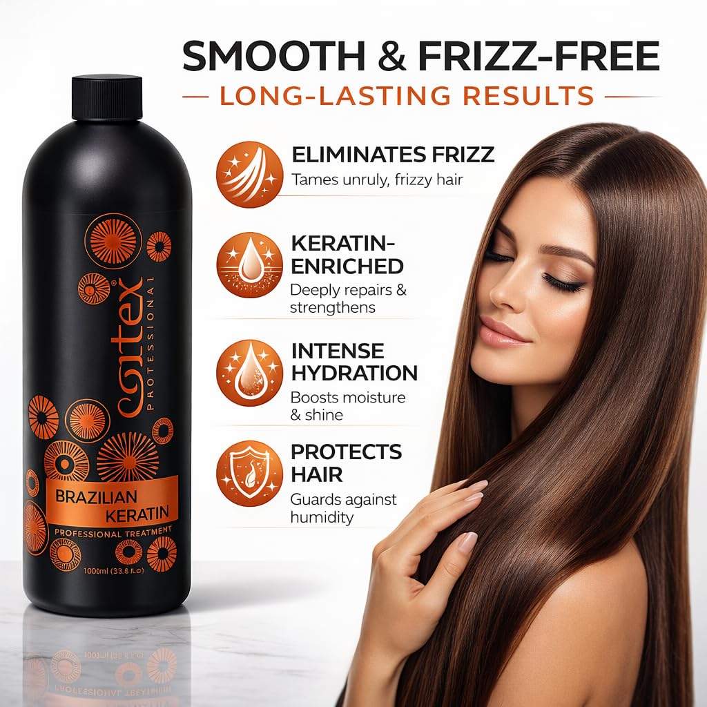 Amazon.com: Cortex Professional Brazilian Keratin Hair Treatment