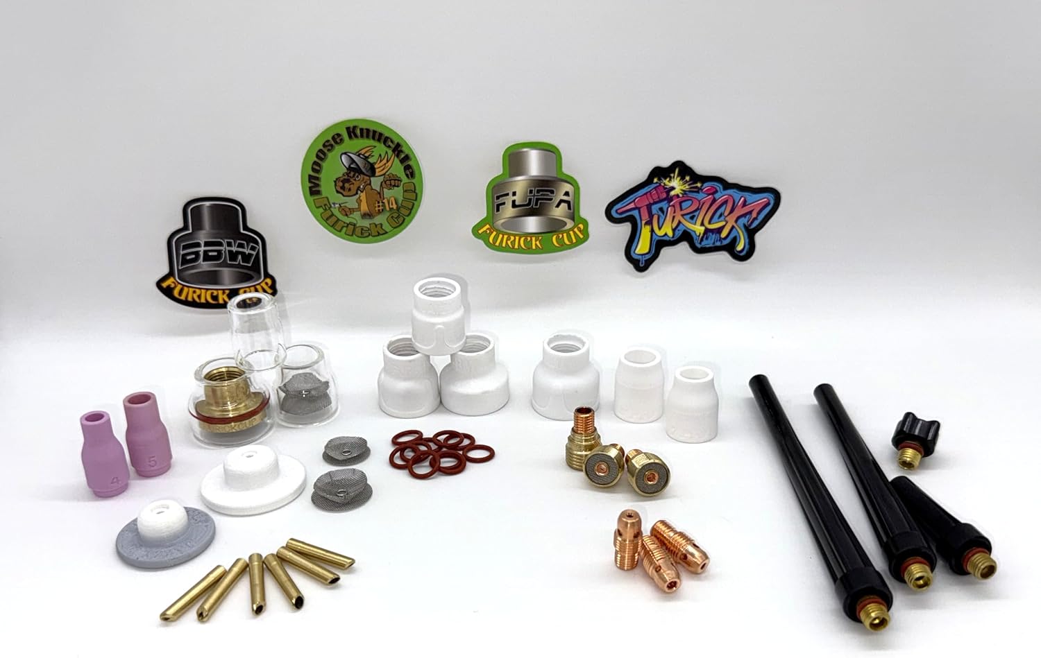 Furick Starter Kit 9/20 Torches (FU920-SK) Large Diameter Glass/Ceramic Welding Cups
