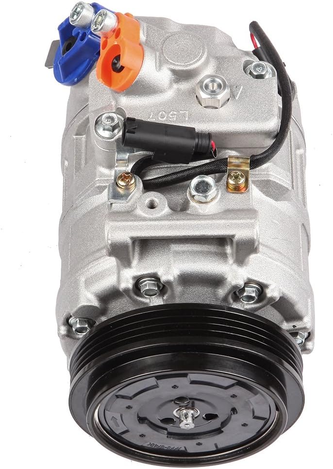 11250C AC Compressor Fit for BMW 750Li 745Li 650i 745i 550i 545i 760Li 4.4L 4.8L 2003-2010 Air Compressor with Clutch 10348650 10363051
