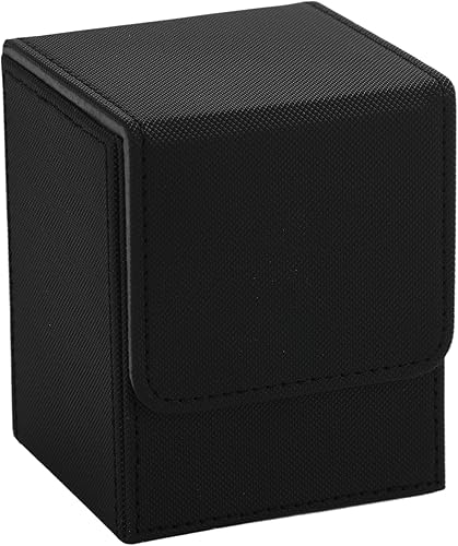 Miniatura 6 de MTG - Caja de cartas para Commander Deck Box con 2 divisores, caja de almacenamiento de tarjetas para más de 100 tarjetas de una sola manga, soporte