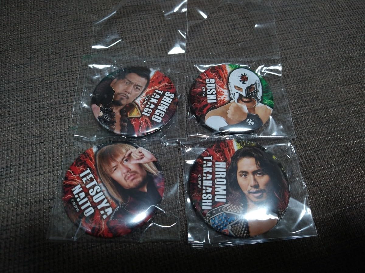 Amazon.co.jp: 新日本 内藤哲也 高橋ヒロム 武士 BUSHI 鷹木信悟 缶