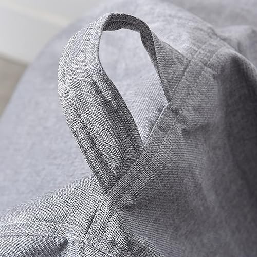 Miniatura 6 de RUCRAK Puf gigante de relleno para sofá cama puf asiento de habitación futón abombado muebles de descanso sin relleno