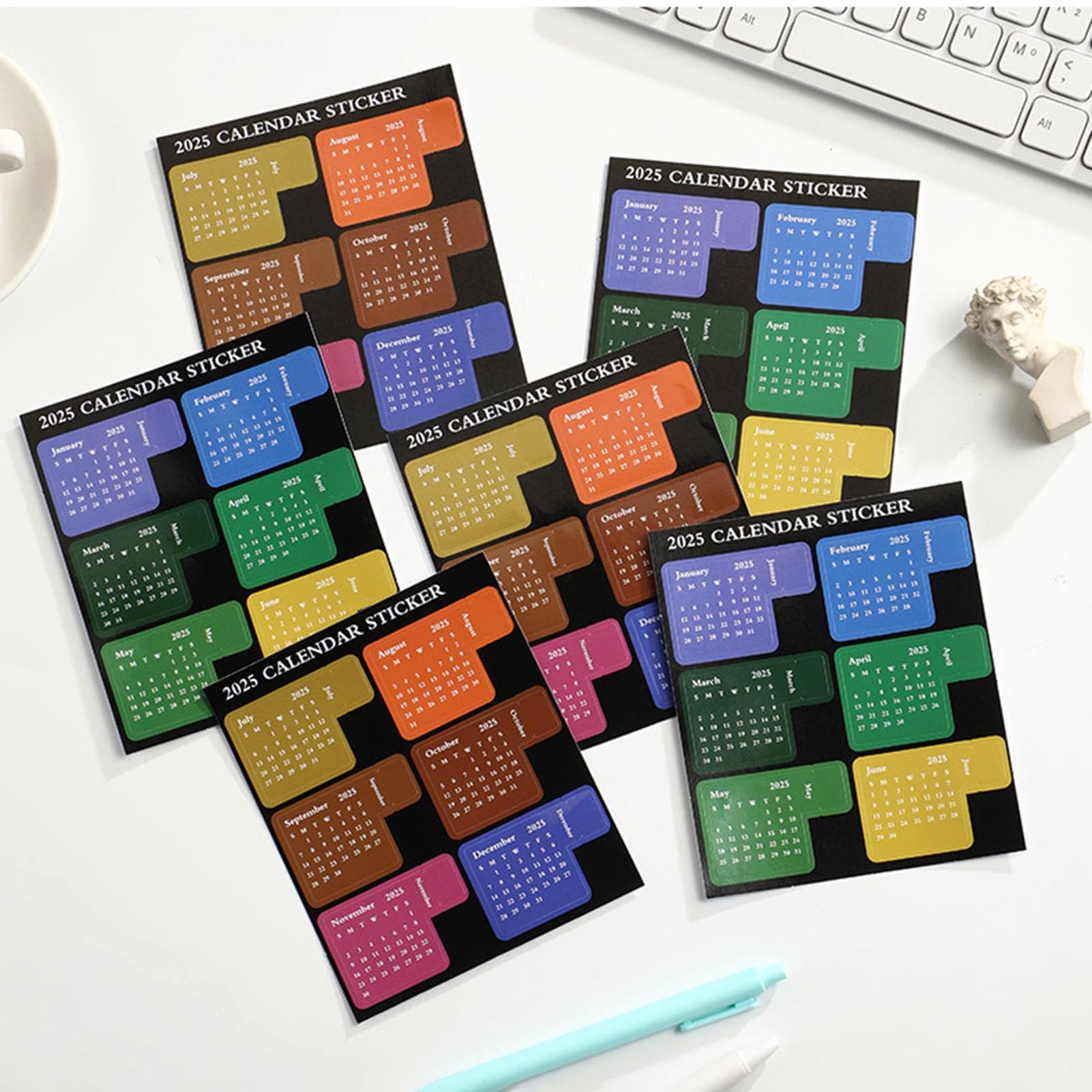 Linguette Mensili Per Agende Etichette Adesive 12 Per Pianificazione | Linguette Indice Adesive Calendario 2025 Album, Quaderni, Scuola, Università, Lavoro, Ufficio, Studenti, Insegnanti