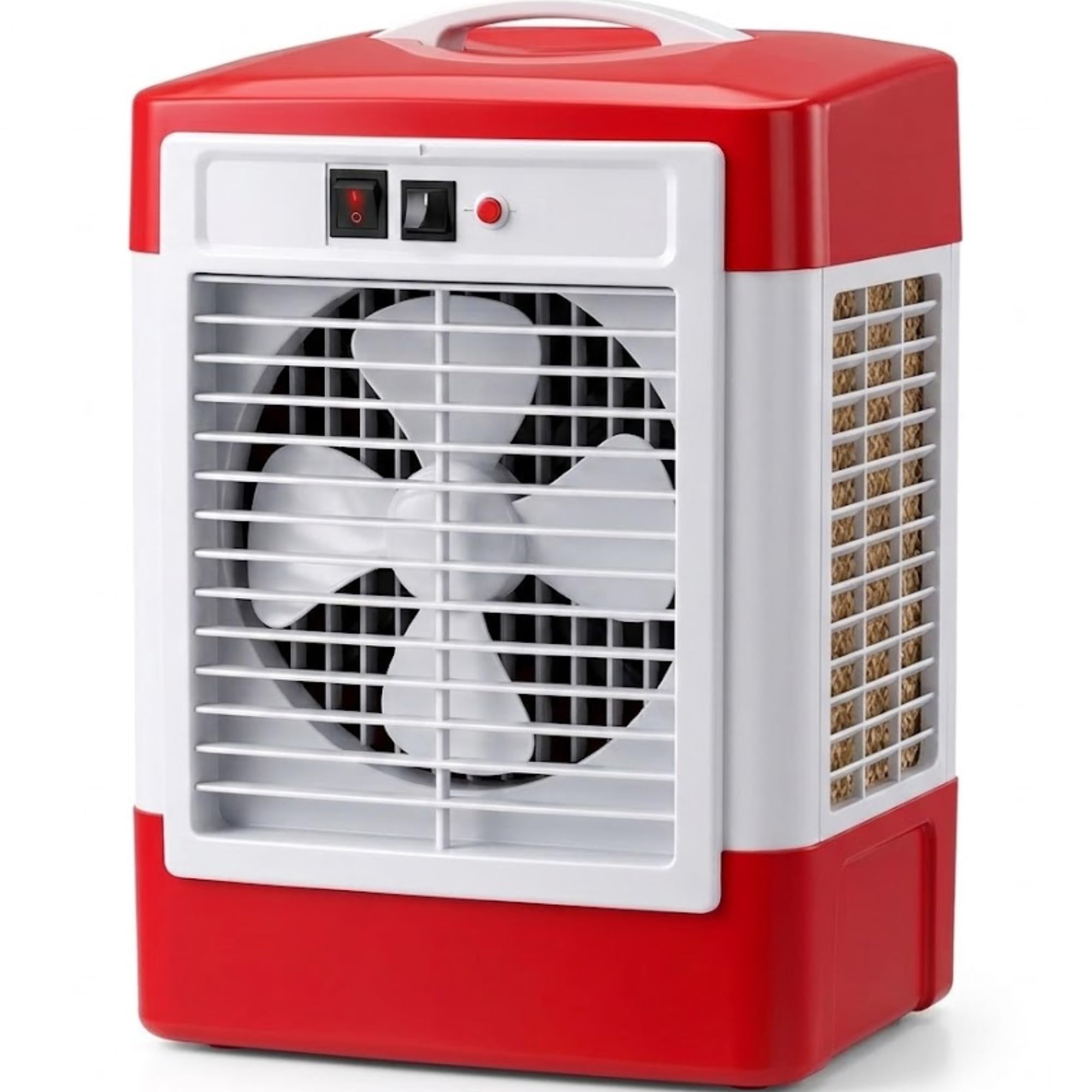 Drumstone Desert Cooler Evaporative Air Cooler Personal Cooling Device Water Based Room Cooler Energy Efficient Summer Cooling Fan Home Office Bedroom Portable Air Cooling System-image-6