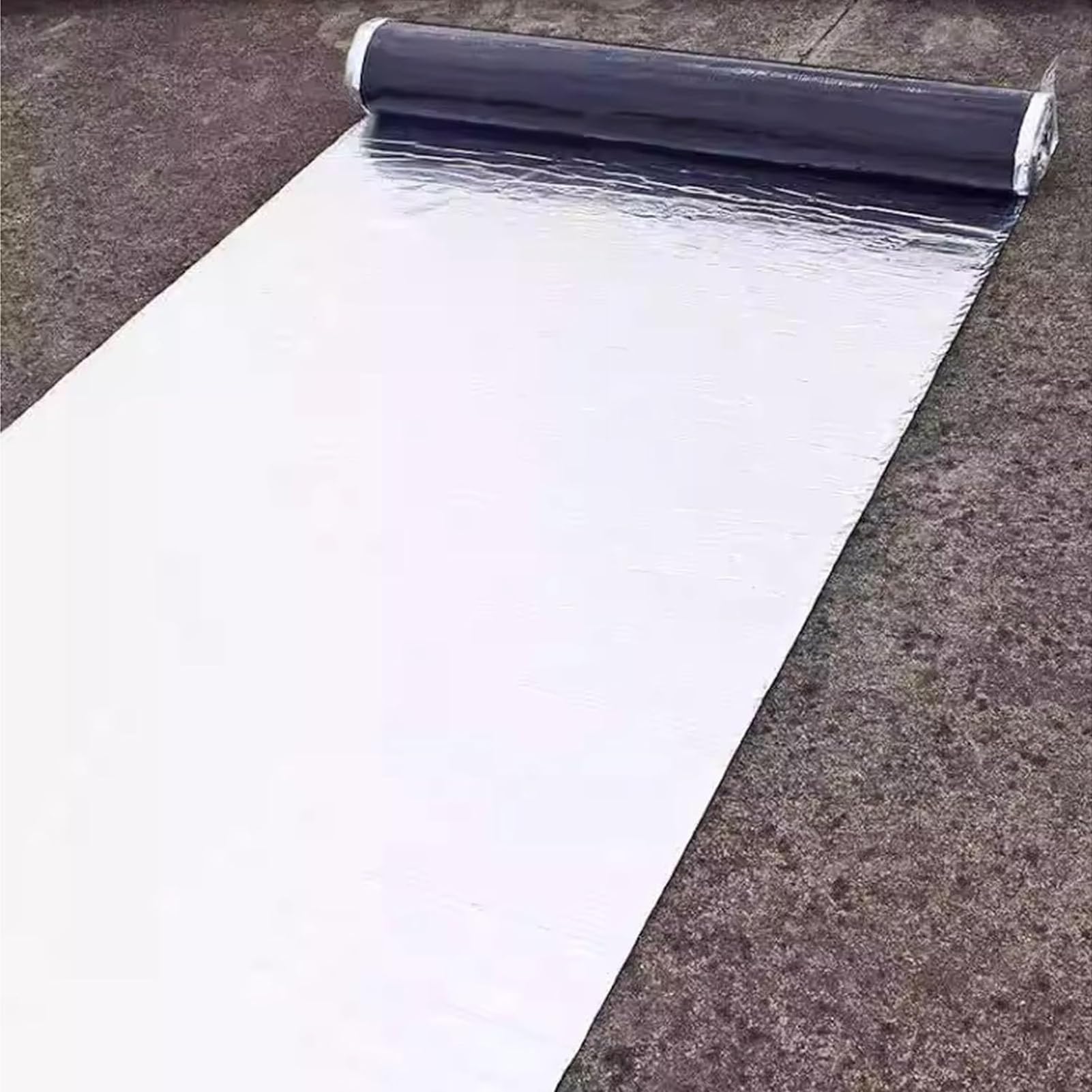 Genérico Cinta de reparación de Asfalto Impermeable para Exteriores, lámina de Aluminio autoadhesiva, sellador Resistente a los Rayos UV para goteras en techos, Grietas Superficiales, canalones y AGU