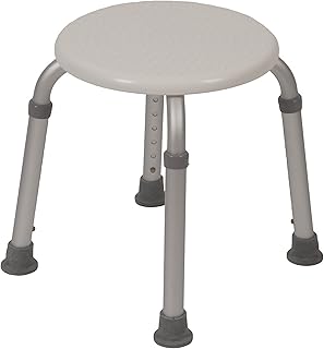 Round Shower Stool, Mobility Bath Aid Seat