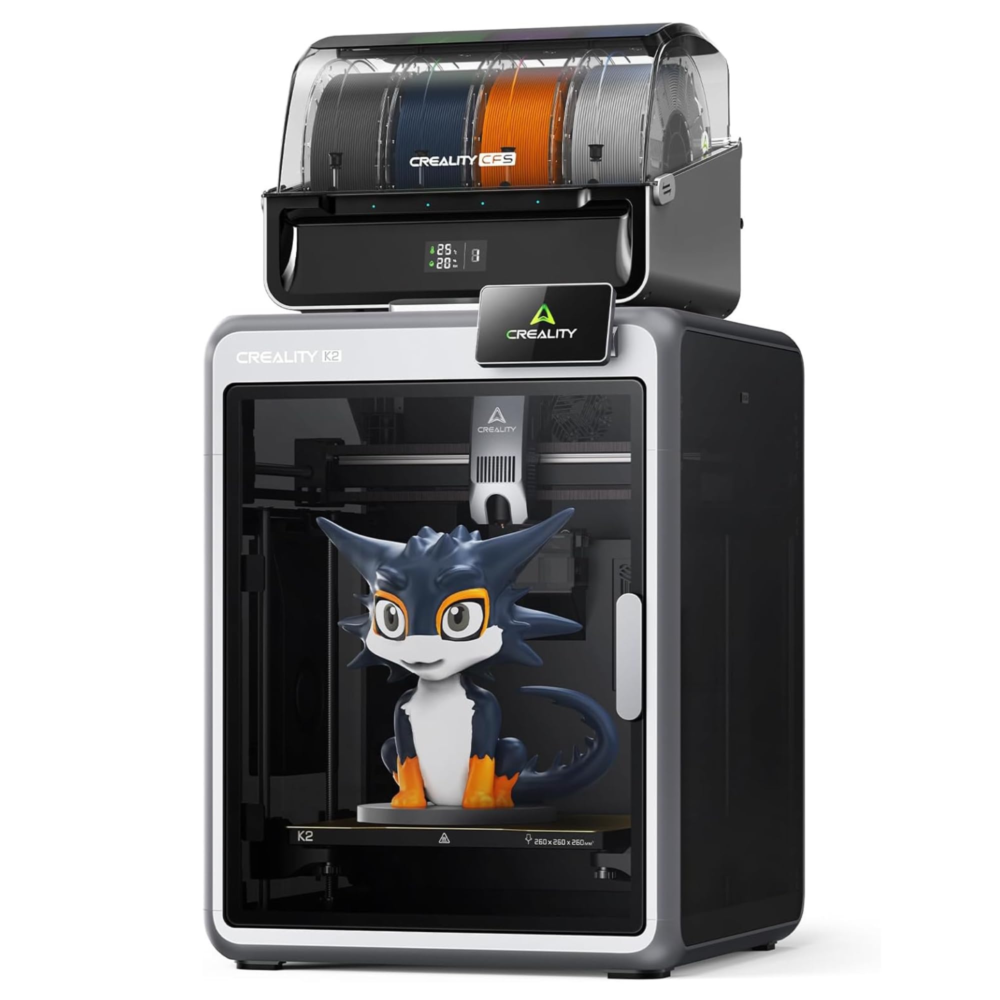 WOL3D K2 Combo 3D Printer with Built-in 3D Scanner – All-in-One Printing & Scanning Machine for Home, School & Professional Use | High Precision, Large Build Volume, Multi-Filament-image-26