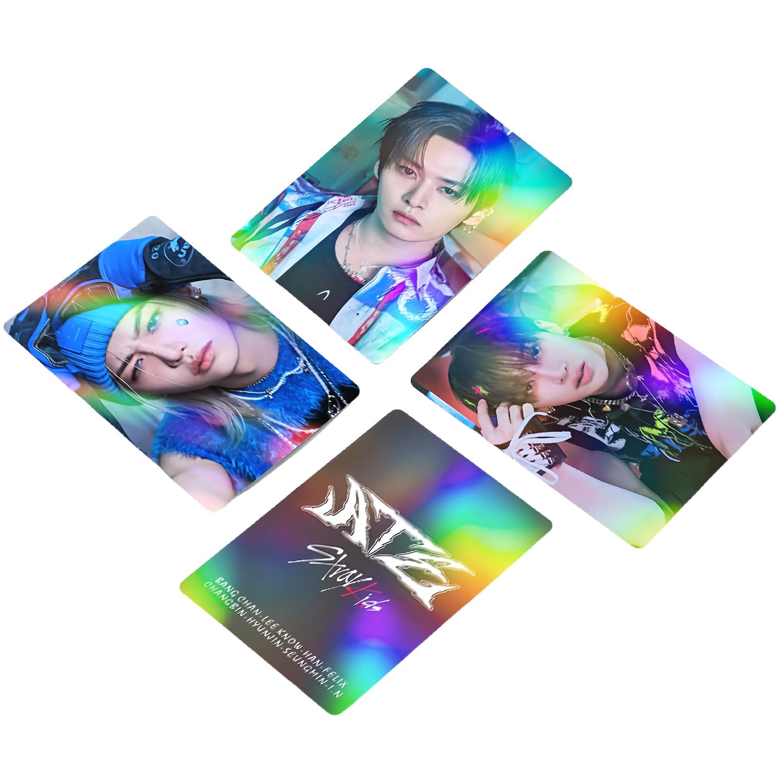 Set di 3/175 fotocard laser per bambini randagi Kpop Mixtape: Dominate Album Cards ATE Photocards Over The Rains Cartoline Straykids 2025 Saluti della stagione Stray Kids Merch regalo per soggiorno