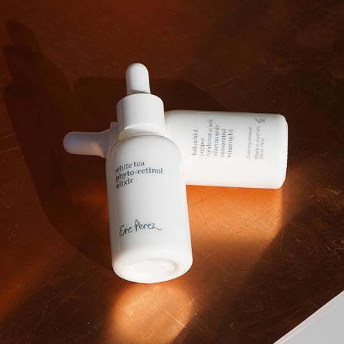 Miniatura 8 de Ere Perez - Elixir de fito-retinol de té blanco natural, vegano, libre de crueldad, belleza limpia (1 onza líquida  1.0fl oz)