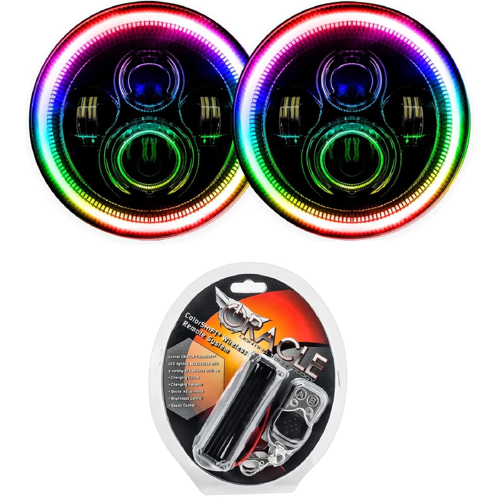 Amazon.com: ORACLE Lighting 5769-330 7 Inch LED Sealed Beam