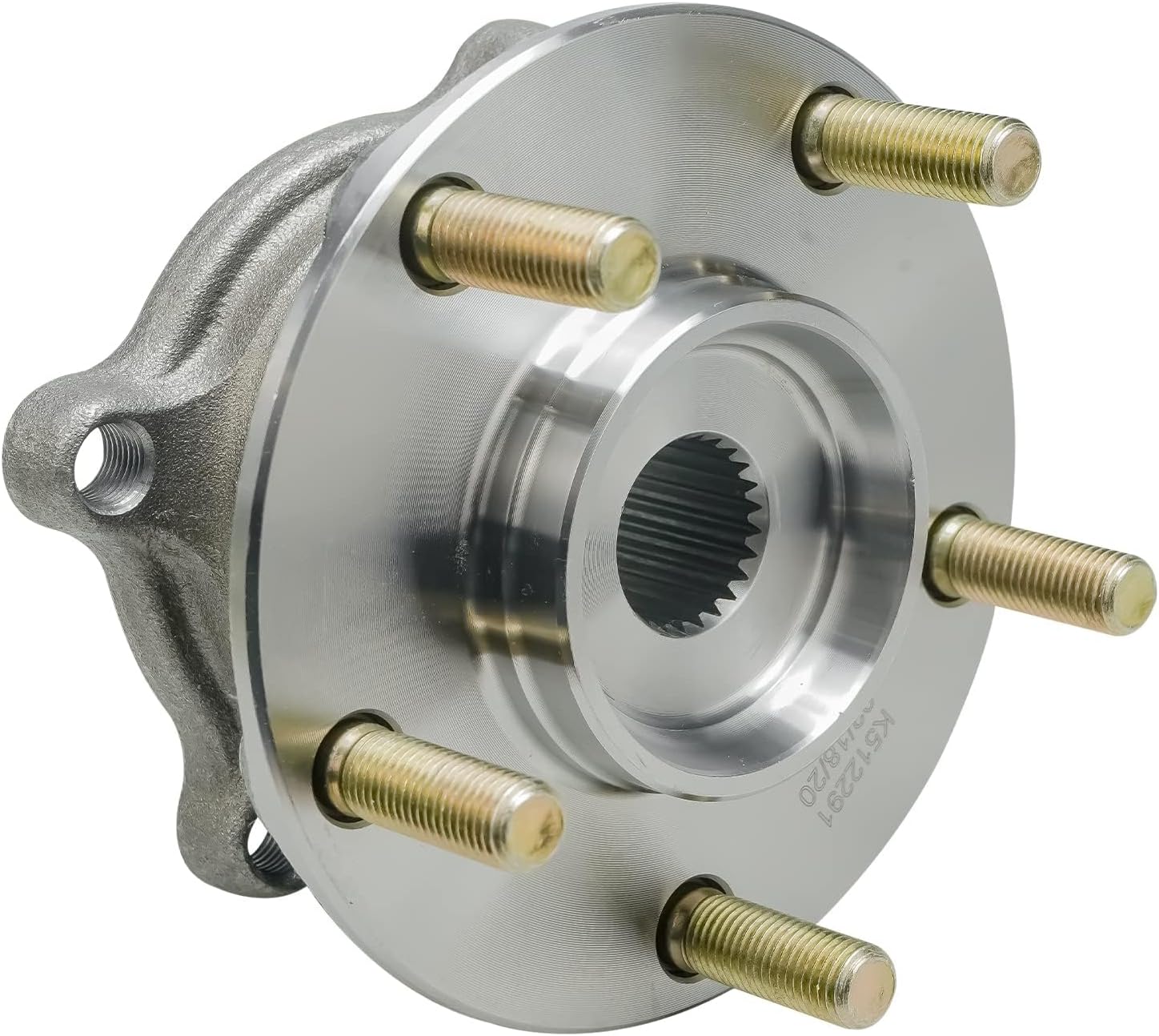 Detroit Axle - AWD Front Rear Wheel Bearing Hubs Assembly for Mitsubishi Endeavor 2004-2008/2010-2011, 5 Lugs, Wheel Bearing Hubs Assembly 2004 2005 2006 2007 2008 2010 2011