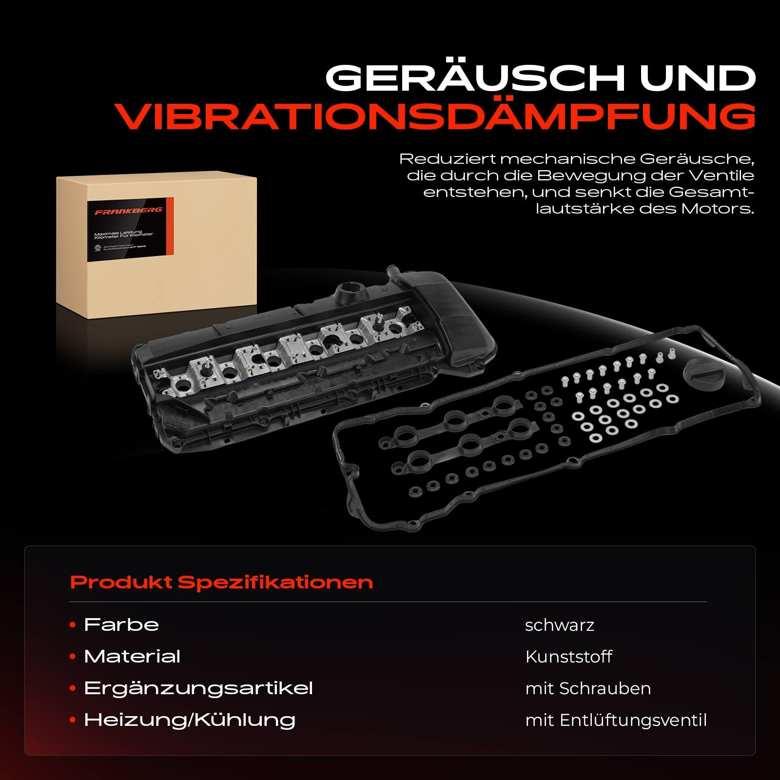 Ventildeckel Zylinderkopfhaube für E46 320i 323i 325i 328i 330i E39 520i 523i 528i 1998-2002 11121432928