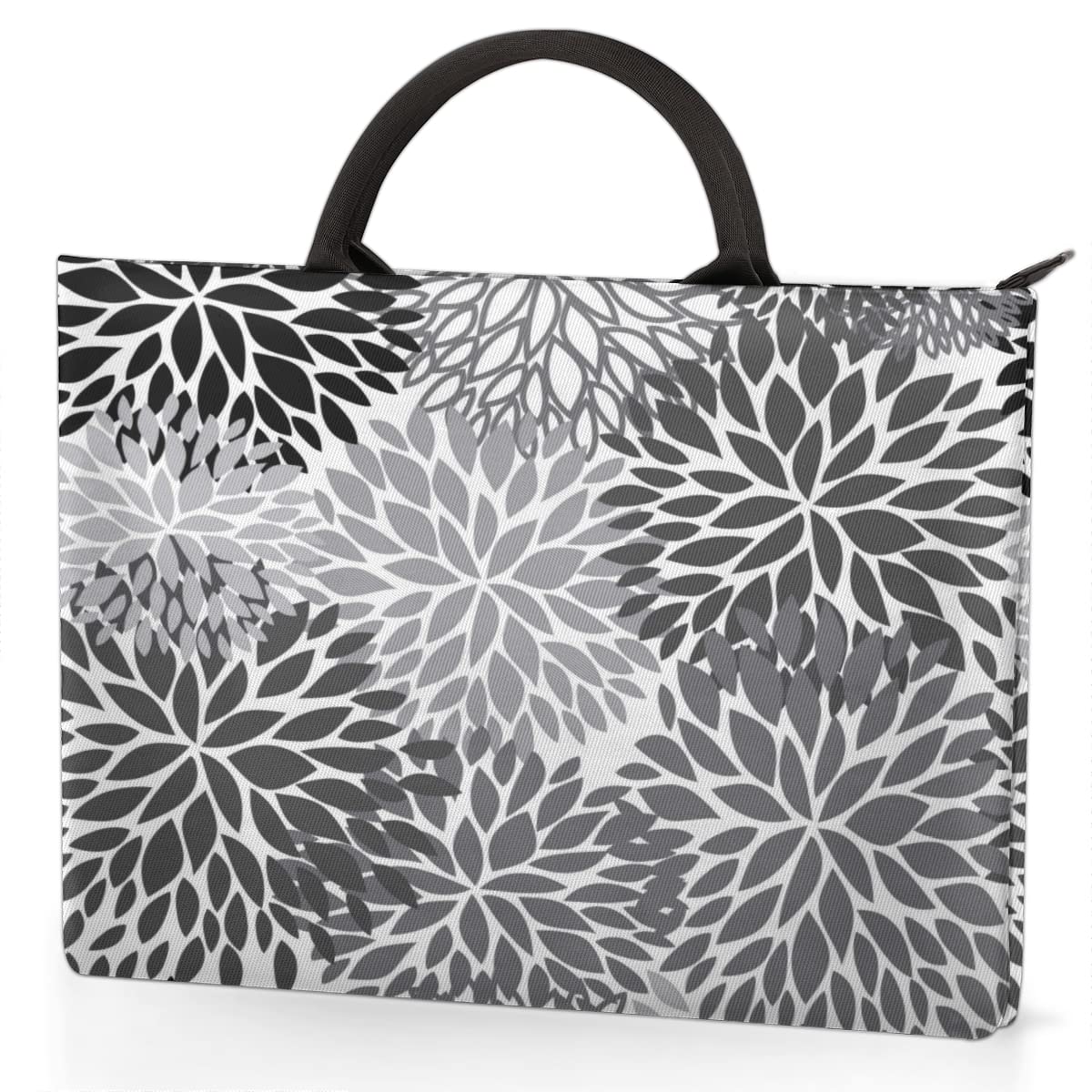 Kwiat nowoczesny artystyczny pokrowiec na laptopa 13-16 cali kwiat obraz ręczny laptop etui teczka listonoszka torba do przenoszenia dla kobiet mężczyzn dzieci chłopców dziewcząt
