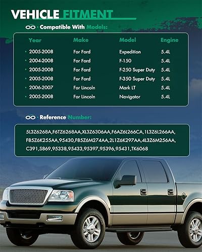 Miniatura 4 de SCITOO 9-4201S 9-4202S Kit de cadena de distribución del motor Reemplaza para Ford para Lincoln Expedition F-150 F-250 Super Duty F-350 Super Duty