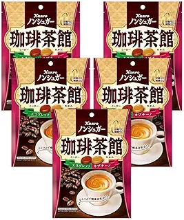 カンロ ノンシュガー 珈琲茶館 72g×5袋 コーヒー kanro キャンディ ノンシュガーキャンディー GOSオリジナル