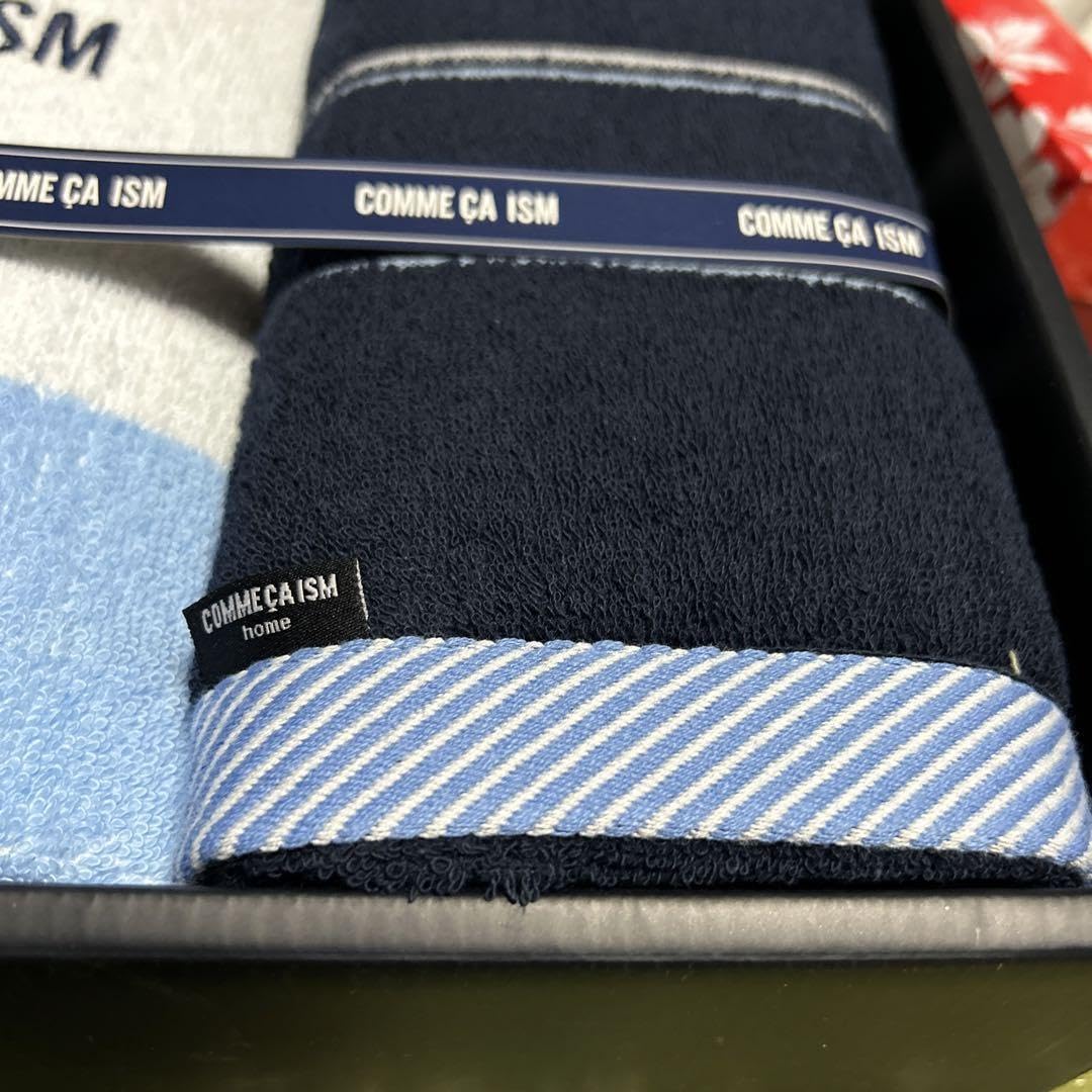 新品　コムサイズム タオルケット COMME CA ISM  ３枚 新品 コムサイズム タオルケット COMME CA ISM home 3枚