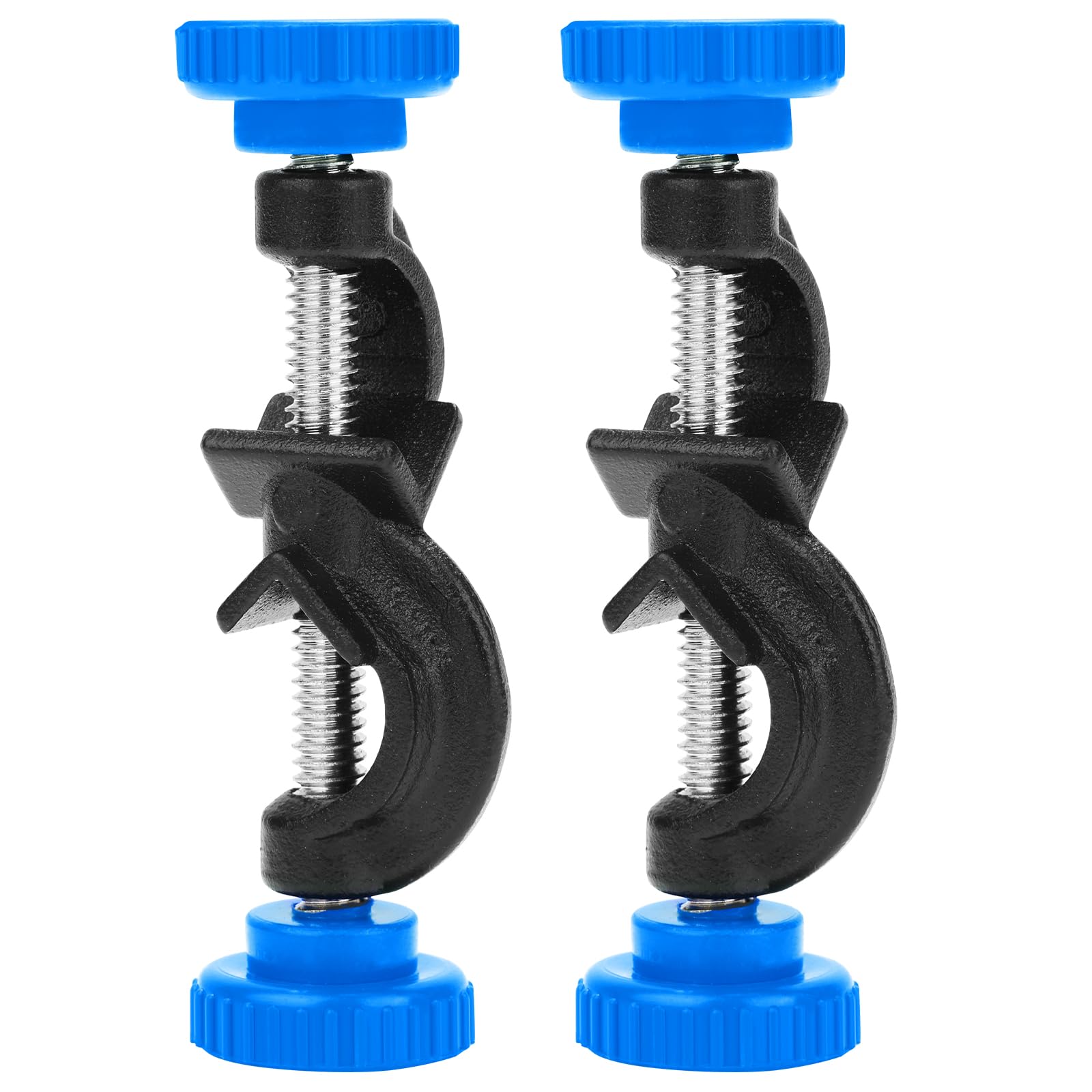 stonylab 2-Pack Pince de Laboratoire Réglable, Pinces Croix de Laboratoire Robuste, Corps en Alliage D'aluminium, Jusqu'à 13mm Tiges pour Utilisation en Laboratoire