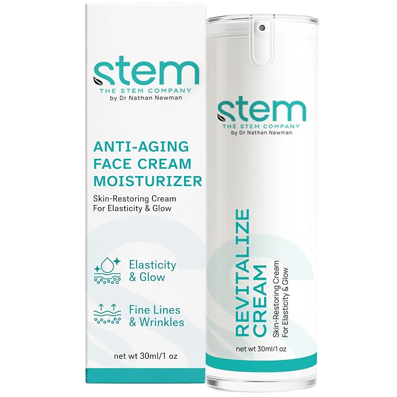 Creme facial STEM Natural Intelligence com niacinamida, bakuchiol e peptídeos, 28 g