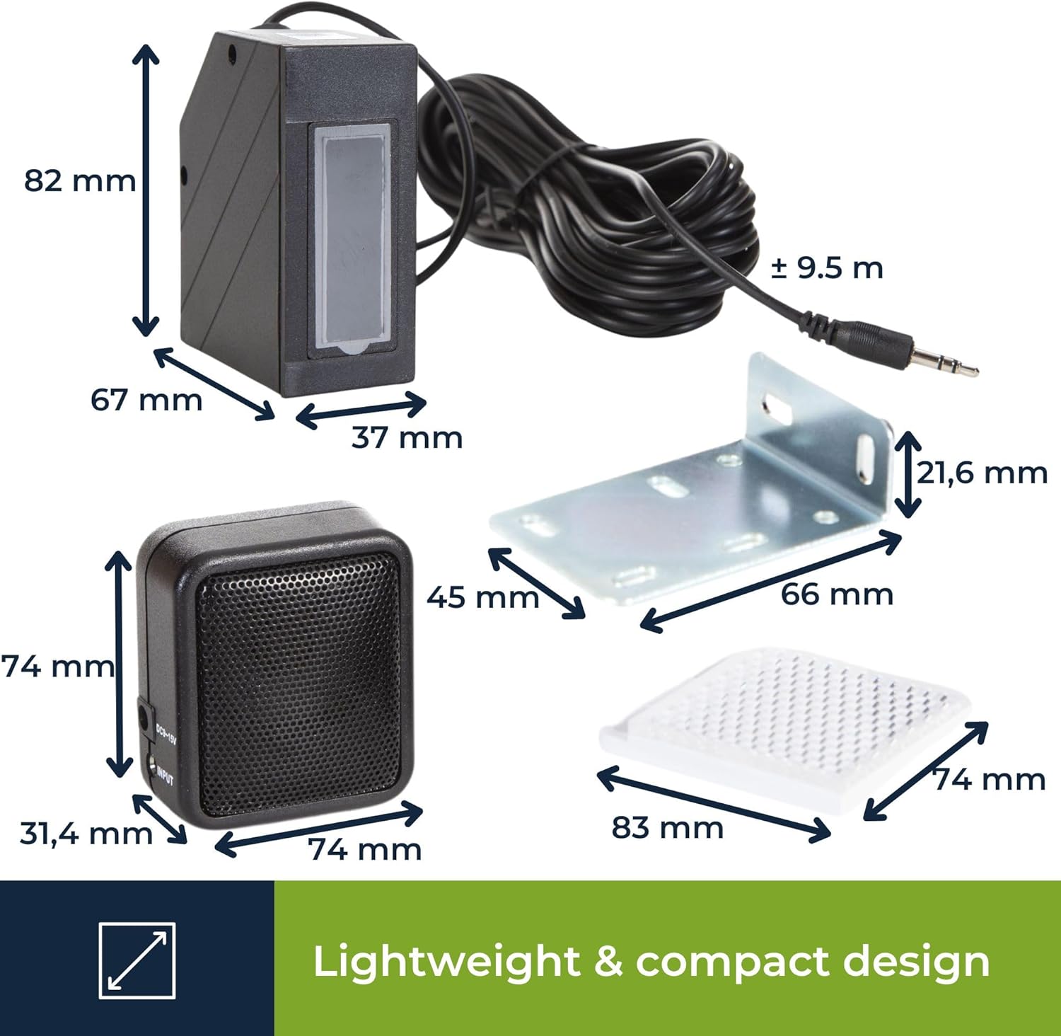 Velleman PEM7D Mini Infrared Security System, Multi-Colour, 7 m