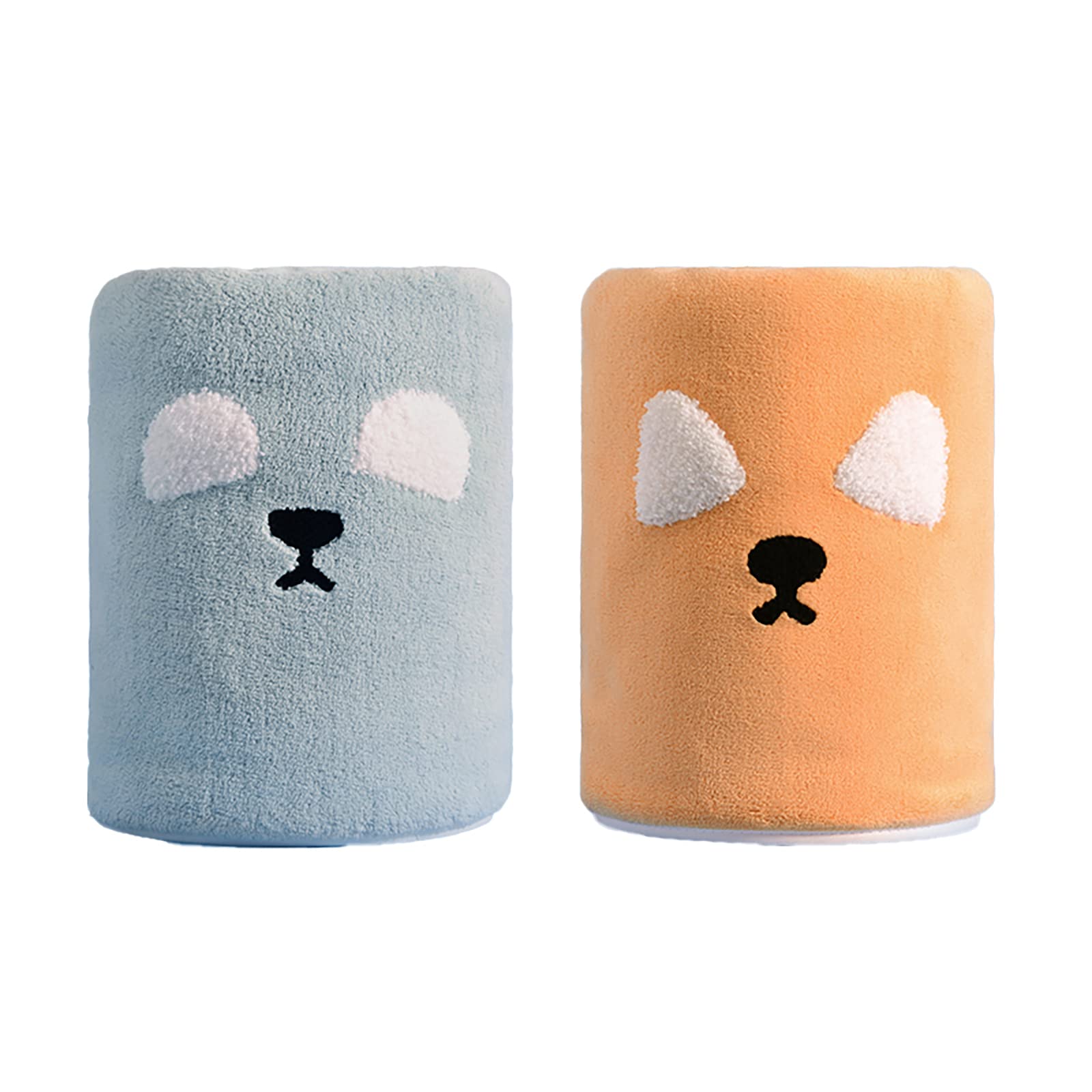 Serviettes de bain microfibre panda idéales pour la douche des enfants