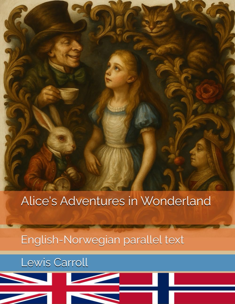 Alice's Adventures in Wonderland: English-Norwegian parallel text