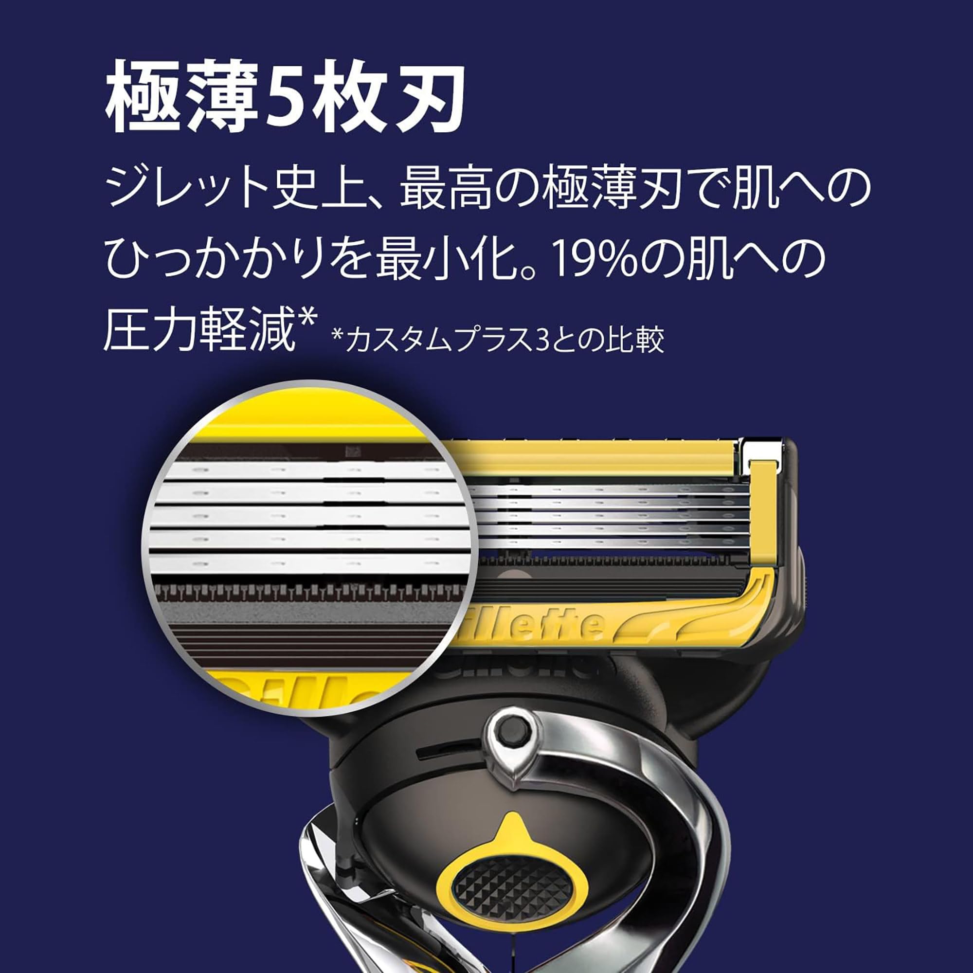 Gillette ジレット プロシールド マニュアル ホルダー 替刃セット