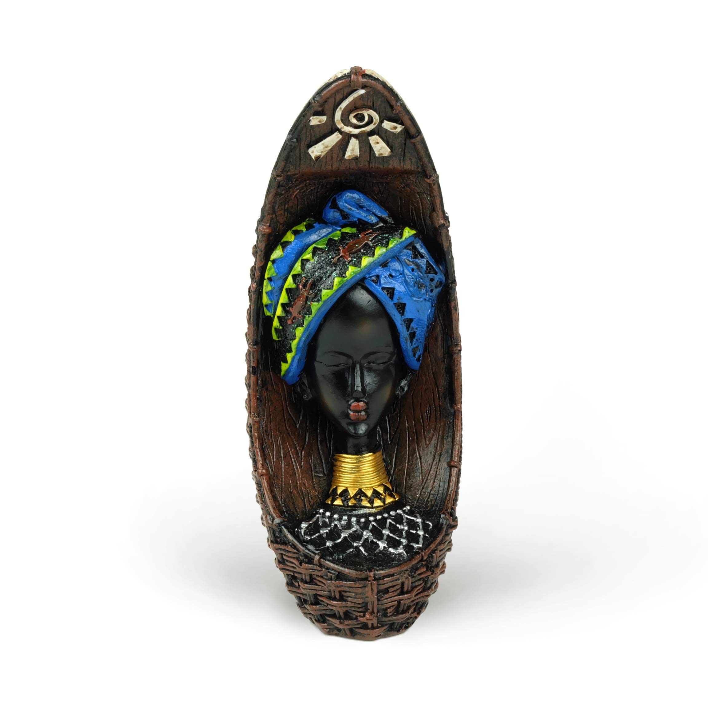 Buy African Aboriginal Style Woman Sculpture Tribal Lady Exotic Girl