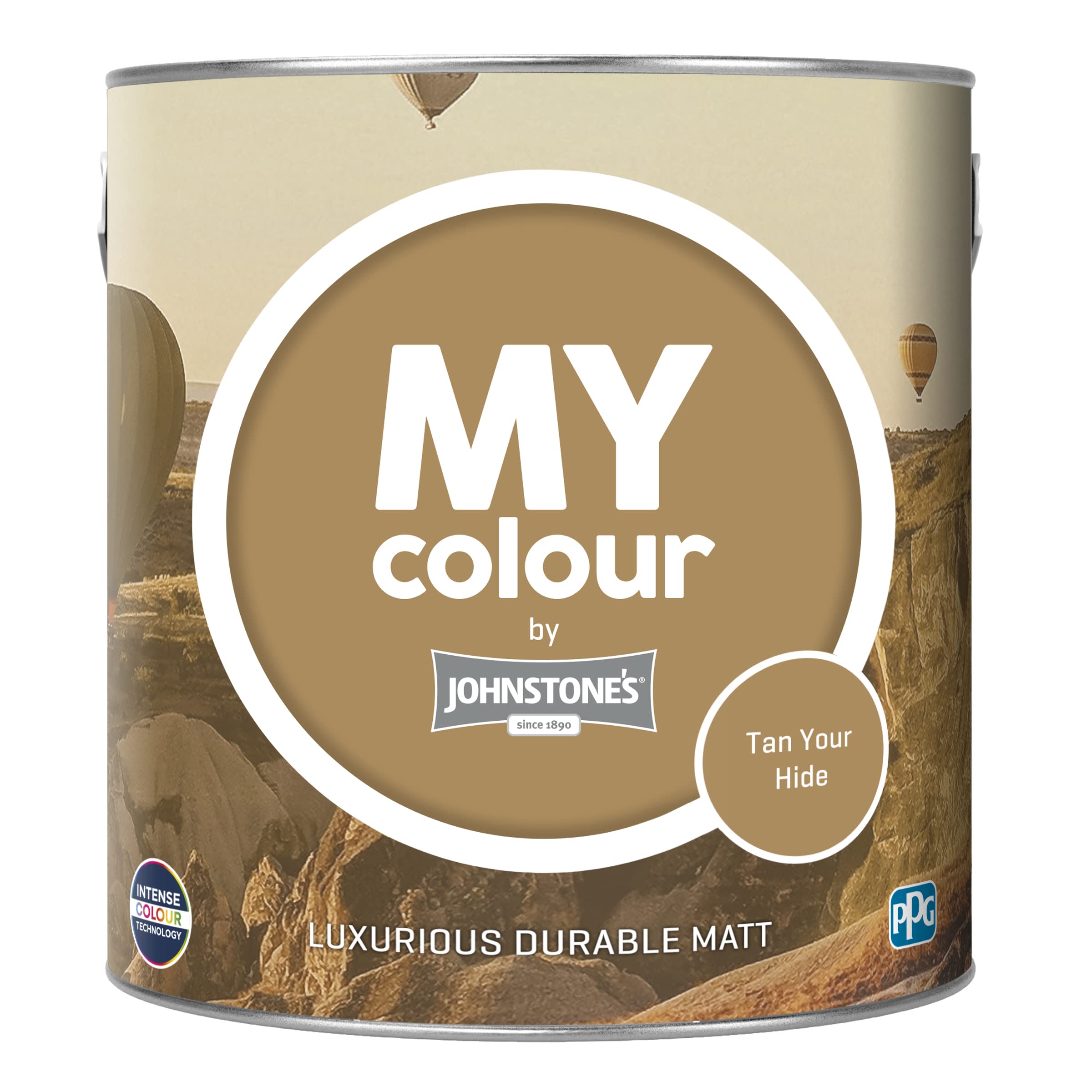 MY colour by Johnstone's - Luxurious Durable Matt - Tan your Hide - Colour Intense Technology - 2.5L