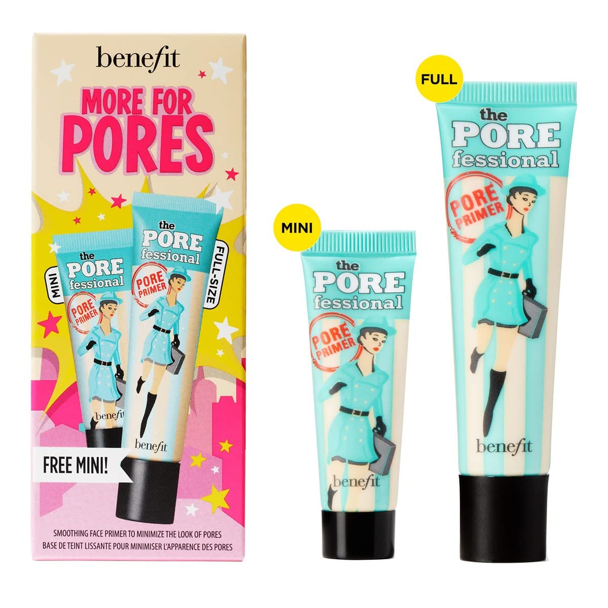 BENEFIT More for Pores Beauty-Set mit Porengrundierung