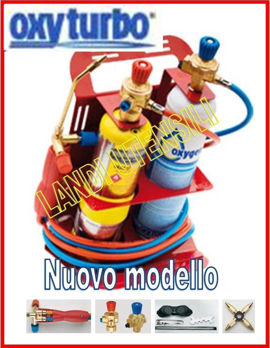 Turbo Welding Torch Set 110 for Soldering Iron with Castolin Rods - Turboset 110