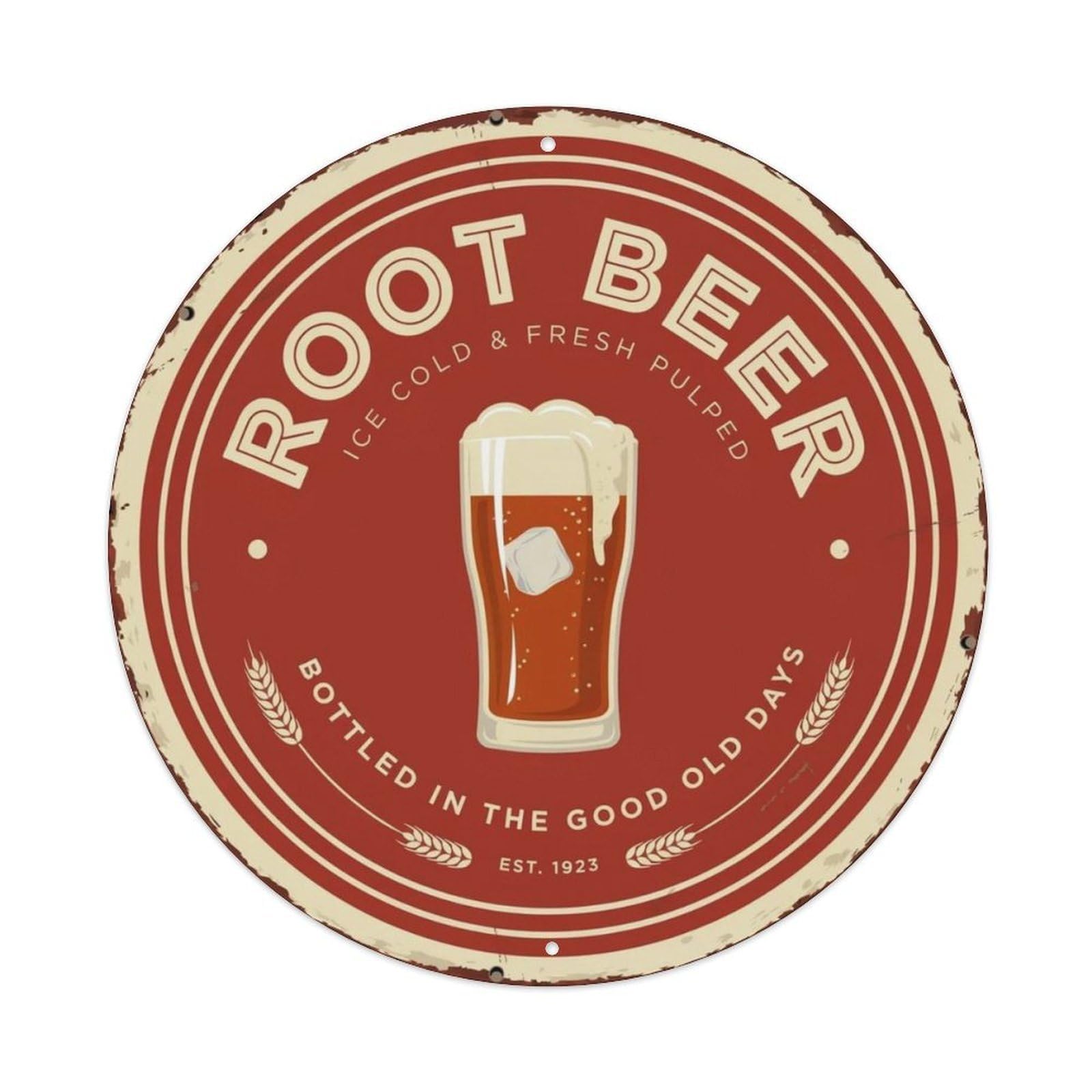 Root Beer Retro Soda Metal Tin Sign Plaque