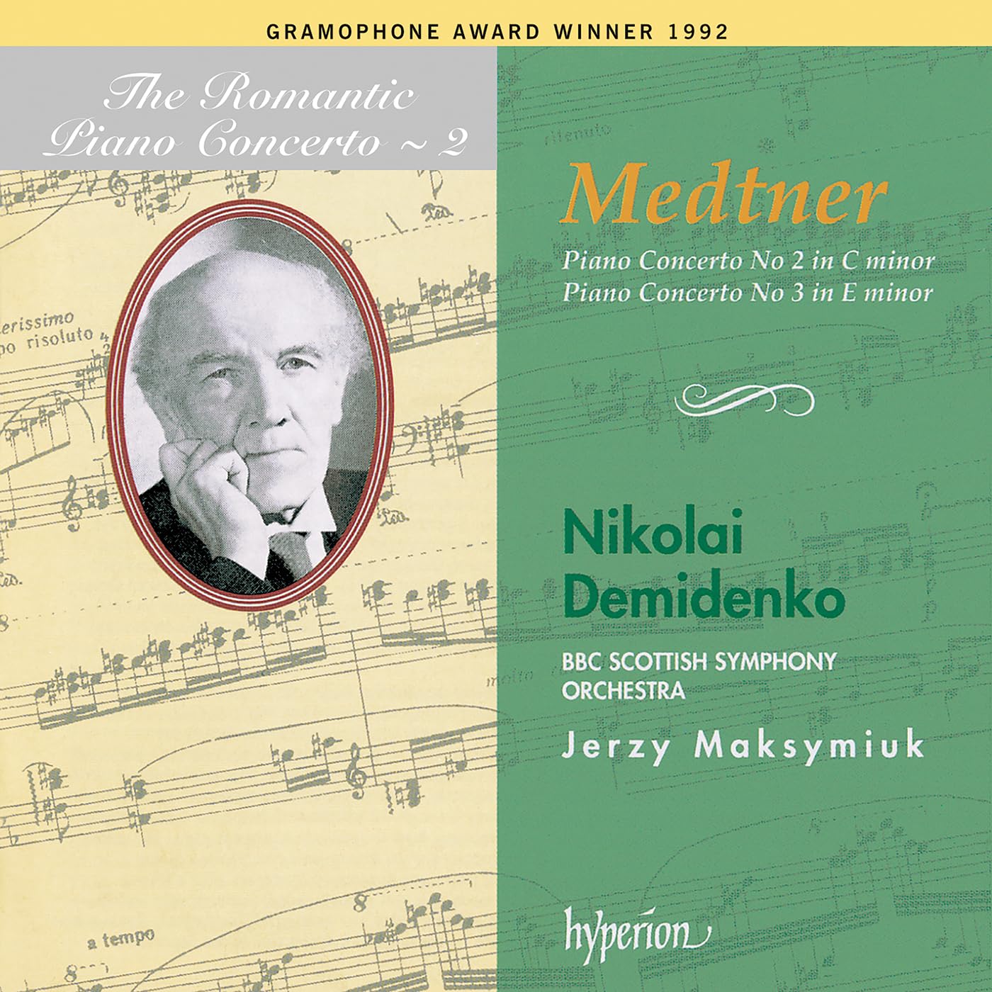 Medtner: Piano Concertos Nos. 2 & 3 (Hyperion Romantic Piano Concerto 2)