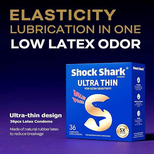 Miniatura 4 de Preservativos de látex ultrafinos paquete de 36  Lubricado de primera calidad para una mayor sensación y una protección confiable