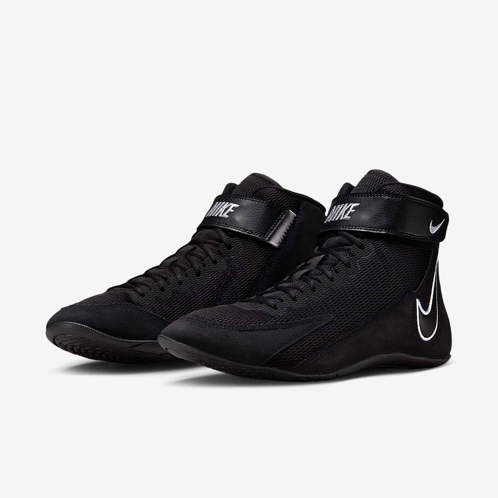 Nike Speedsweep VIII - Stivali da wrestling, colore: Nero/Bianco