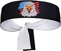 Vista 21 de Diadema reversible de guerrero, Bushido Hachimaki para karate, Halloween, sushi