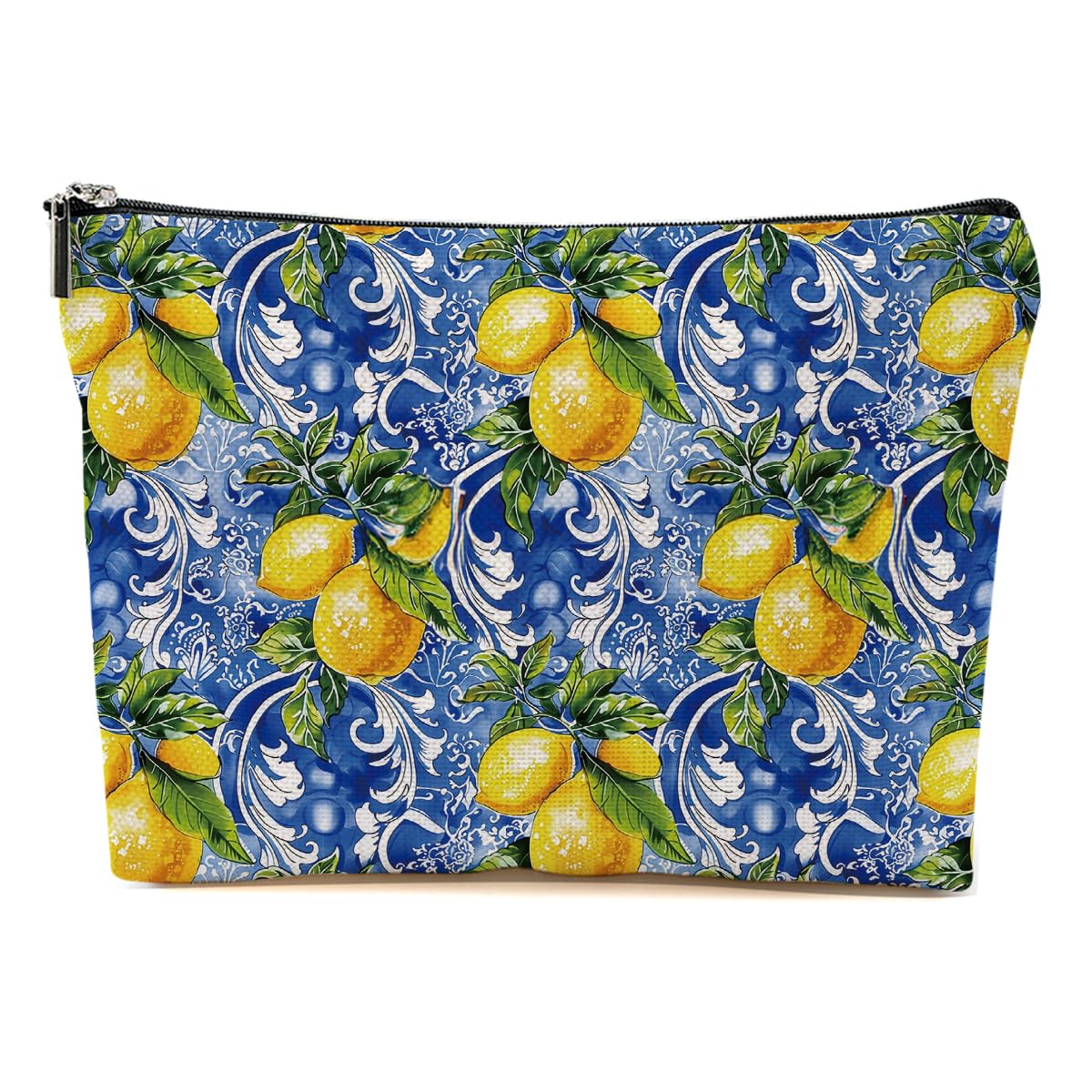 Lemon Bag Italy Travel Essentials Makeup Bag Travel Gifts Italian Gifts Lemon Gifts for Travelers Women Girl Niece Cosmetic Bag Toiletry Bag for