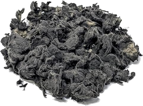 Midwest Hearth Color Rock Wool for Gas Log - 3 oz. Bag Black