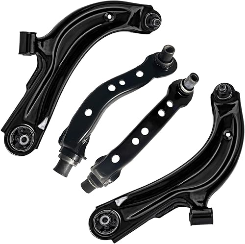 Miniatura 203 de Detroit Axle - Brazos de control delanteros inferiores con rótula + barras estabilizadoras de repuesto para Chrysler Dodge Intrepid 300M Concorde