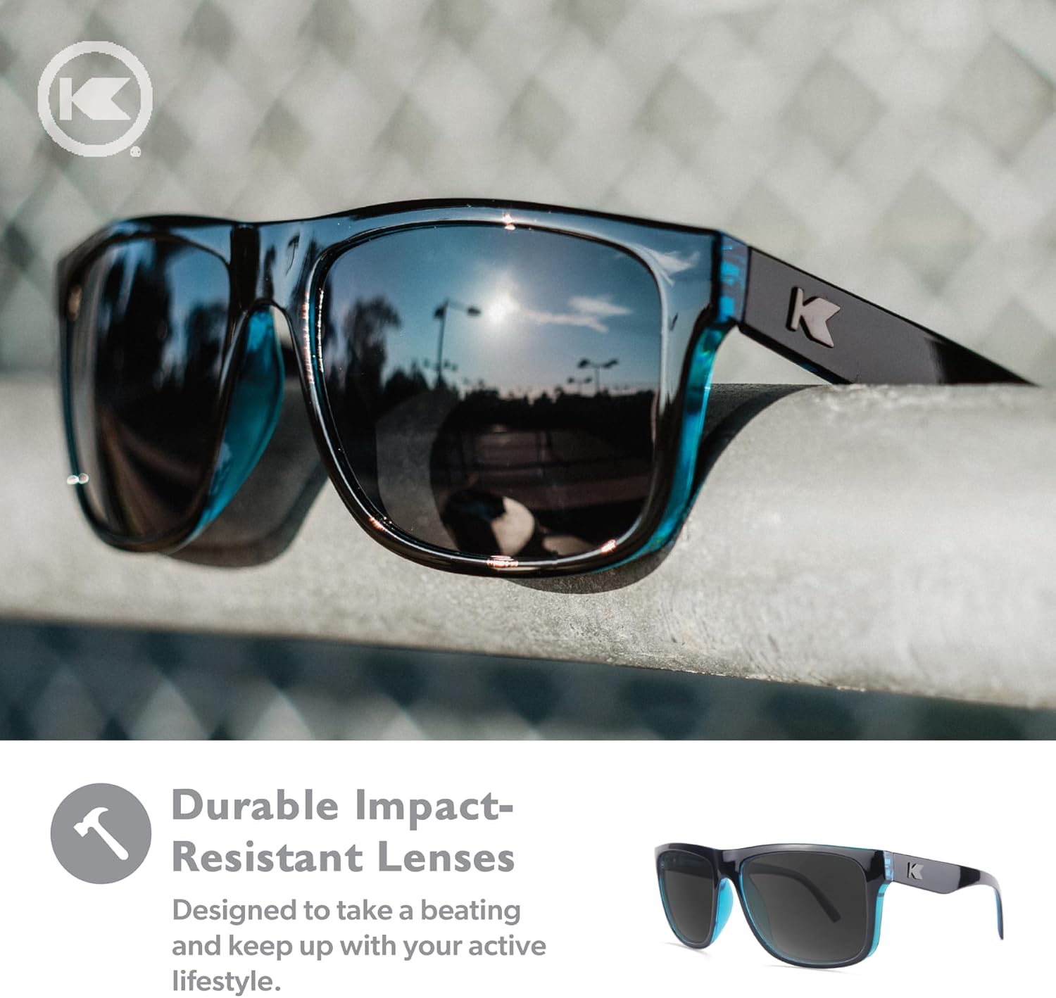 Knockaround Torrey Pines Polarized Sunglasses for Men & Women - UV400 Protection - Image 5