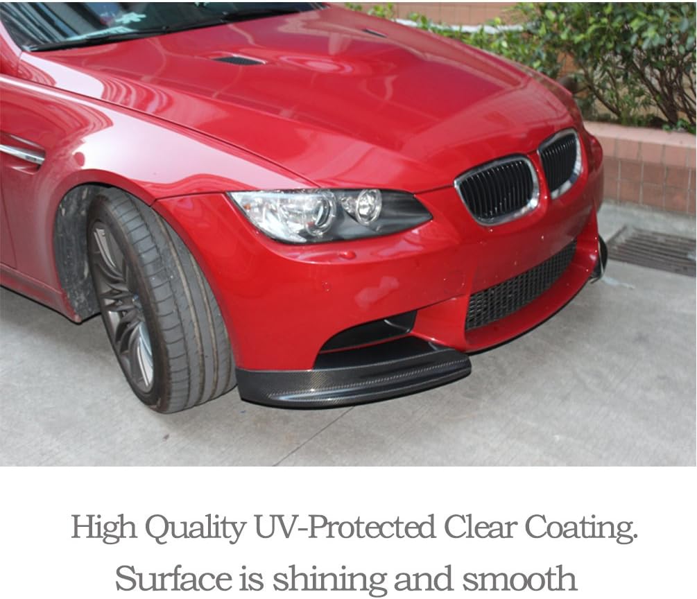 Carbon Fiber Material Front Splitters Flaps Aprons fits BMW 3 Series E90 E92 M3 2008-2013