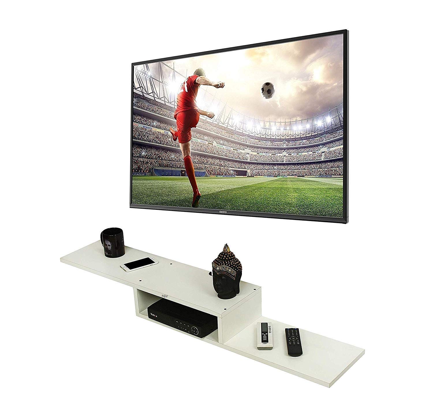 TV Setup Box Stand/TV Set UP Box Holder/TV Remote Holder Amazon.in Home & Kitchen
