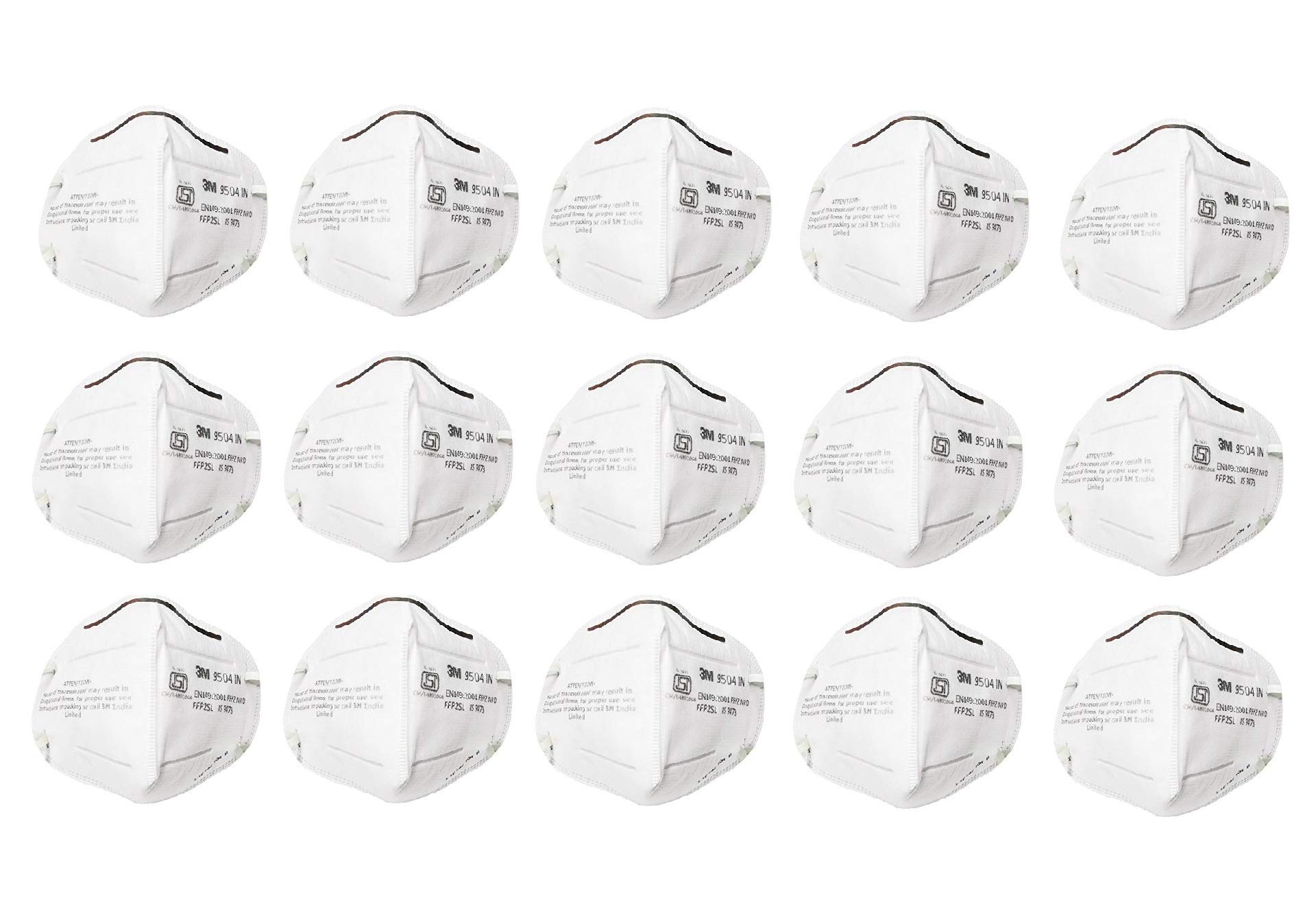 3M 9504IN Particulate Respirator Pack of 15 (B07SC1F5VK) Amazon Price History, Amazon Price Tracker