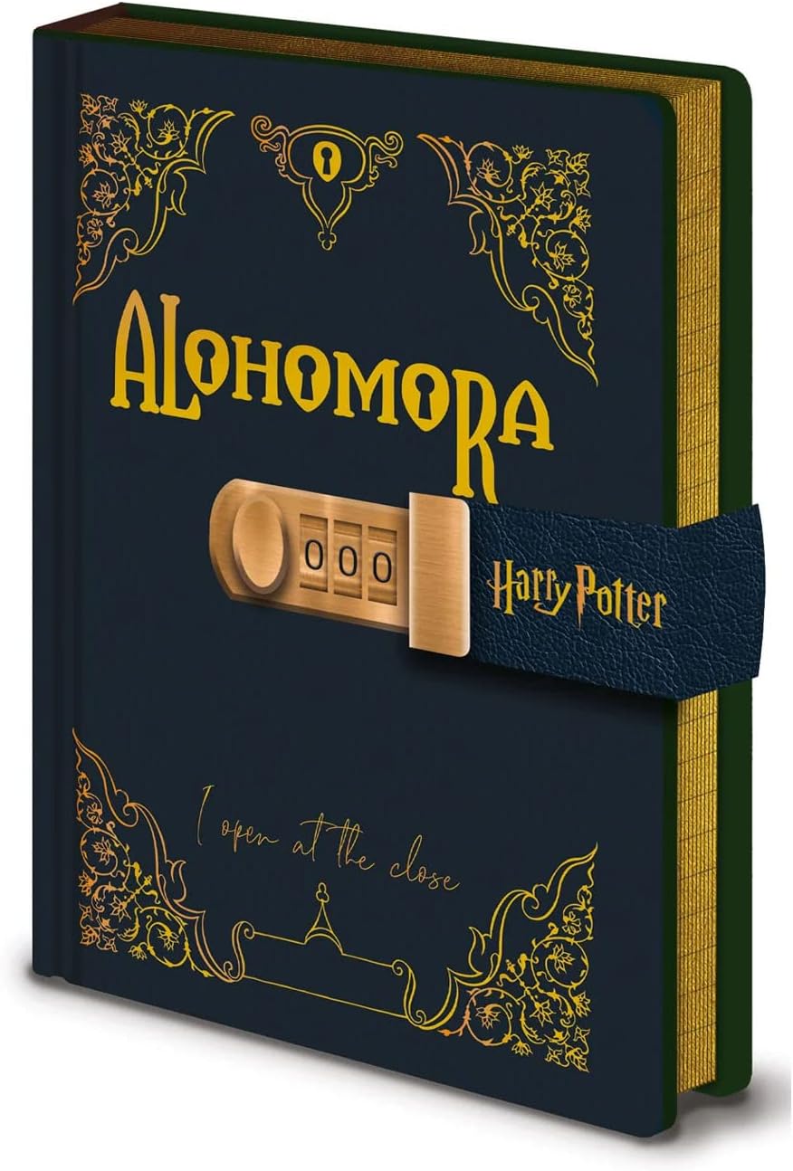 Harry Potter (Alohomora) A5 Lockable Undated Diary