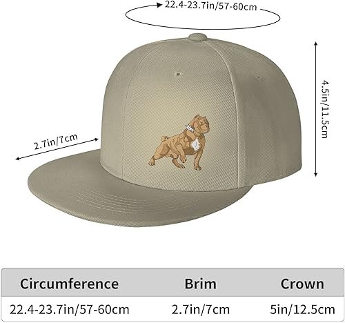 Miniatura 9 de American Bully - Gorra de béisbol ajustable para hombre y mujer, color negro